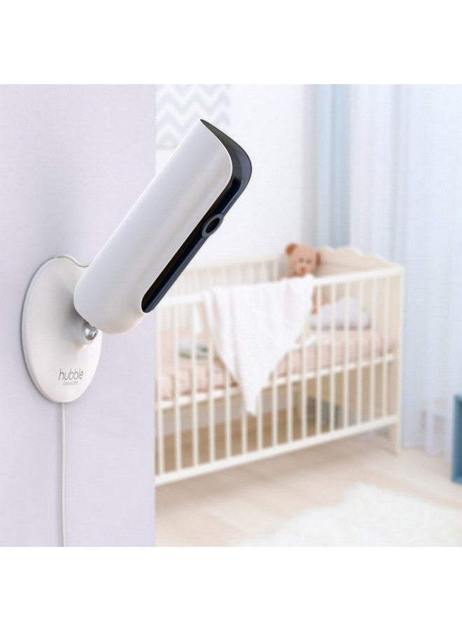 Hubble Connected Fam Cam Monitor/Smart Wi-Fi Full HD Baby Video Camera White and Black 14.3 x 7.1 x 7.1 cm 4555-WHUK-01 - Image 4